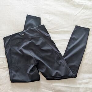Fabletics Women's Black Mesh 7/8's Leggings size Small